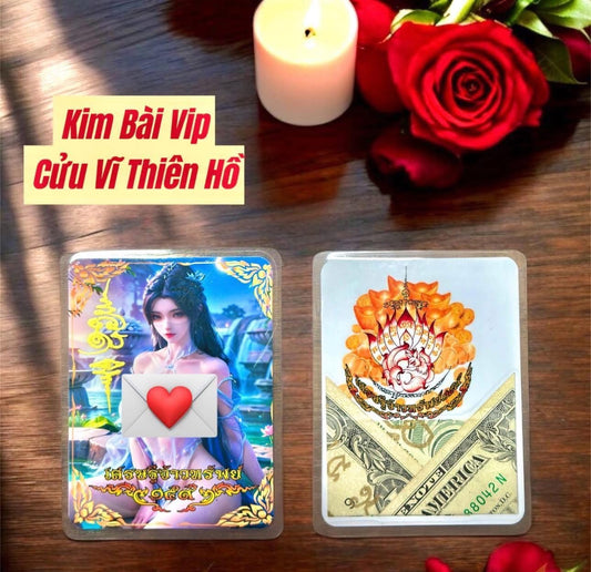 Kim Bài Cửu Vĩ Thiên Hồ