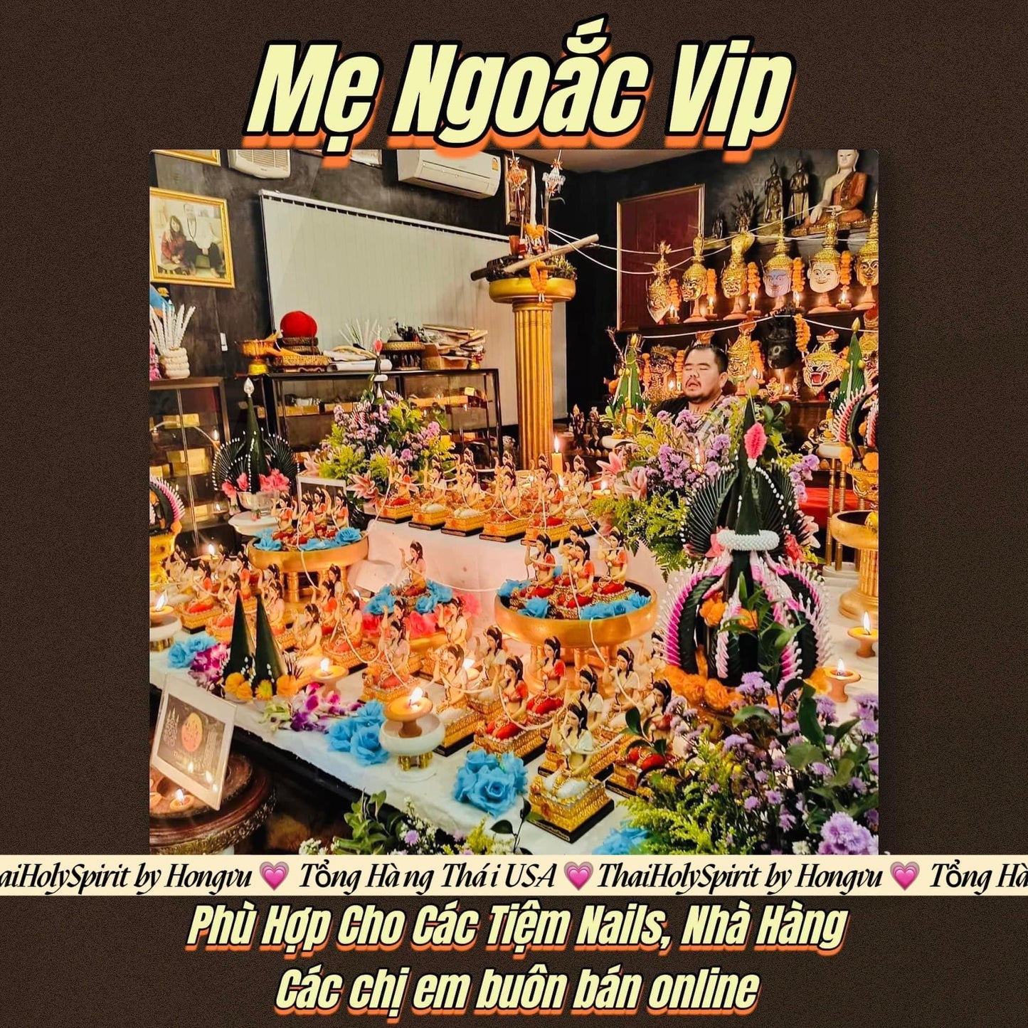 Mẹ Ngoắc VIP Tài Lộc ( màu random ạh )